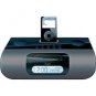 iLuv Black Stereo iPod® Dock With Dual Alarm Clock System