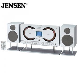 JENSEN&Acirc;&reg; DUAL FRONT LOADING MP3 CD SYSTEM