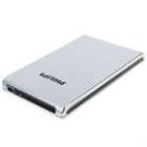 2.5" SATA USB 2.0 HDD External SATA Enclosure with Leather Pouch (Silver)