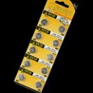 AG8 391A 1.55V Cell Button Batteries 10-Pack