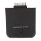 800mAh USB/Solar Powered Rechargeable External Battery iPhone 4/3GS/iPod (Black) -[NV-41755]