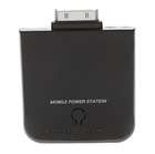 800mAh USB/Solar Powered Rechargeable External Battery iPhone 4/3GS/iPod (Black) -[NV-41755]