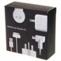 Universal USB Power Charger with Plug Adapters + USB Cable for iPod/iPhone 2G/3G/3GS - [NV-37208]