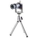 Universal 8x Telescopic Zoom Lens Attachment with Tripod for Cell Phone - [NV-29082]