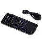 Handheld Rechargeable 2.4G Mini Wireless Keyboard with TrackPad and Red Laser