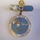 Lions Club Pin Gateway to the Trent Trenton Ontario A-3 Vintage Rare