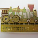 Lions Club Pin Rare Vintage Stewartstown Lions Train Pin Tac Back 2 1/2" Can add
