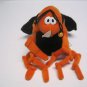 Commonwealth Toys Mosquito Rare Beanie Plush Toy 1994 Stuffed Animal HTF Orange