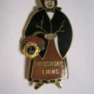 Lions Club Pin Vintage Rare Birdsboro Girl carrying Basket