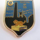 Lions Club Pin Thompson Manitoba North of 55 Vintage Rare