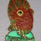 Lions Club Pin Vintage Rare Turkey Beltsville MD Tack back