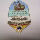 Lions Club Pin Vintage Rare Disneyland Fantasyland 1981 Phoenix Arizona