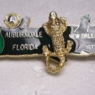 Lions Club Pin Rare Alligator Auburndale Florida 1977 New Orleans