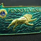 Lions Club Pin Pennsylvania 1977 New in Package Green PA