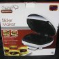 Slider Maker Gourmet's Best Premium Makes 4 Mini Burgers No Flipping Electric