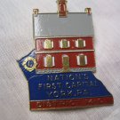 Vintage Lions Club Pin Nation's First Capital York PA District 14 C tack Back