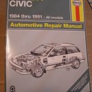 Vintage Haynes Honda Civic Repair Manual #42023