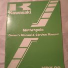 1984 Kawasaki KDX 80 Motorcycle Owner's & Service Manual