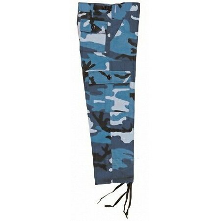 blue camo pants