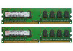 RAM - HYNIX 2x1GB HYMP112U64CP8-S6-AB