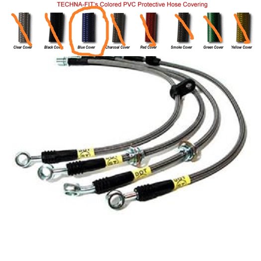 Subaru IMPREZA WRX Steel Braided Brake Hoses