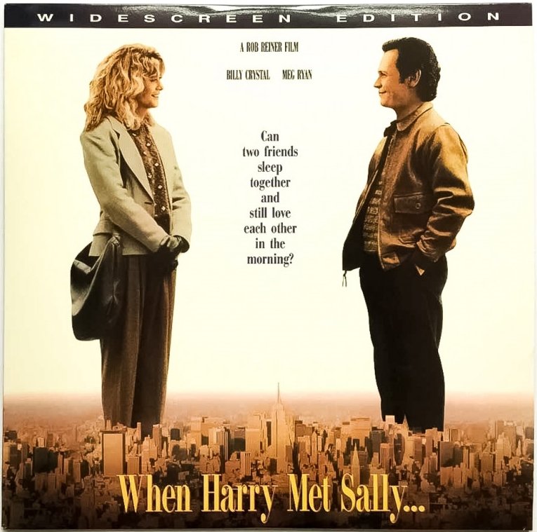 LaserDisc "When Harry Met Sally" Billy Crystal & Meg Ryan
