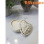 Heart Shaped Porcelain Jewelry Boxes Party Favors