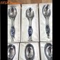 Murano Art Collection Glass Chrome Plated Ice Scream Scooper Party Favor