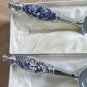 Murano Art Collection Glass Chrome Plated Ice Scream Scooper Party Favor