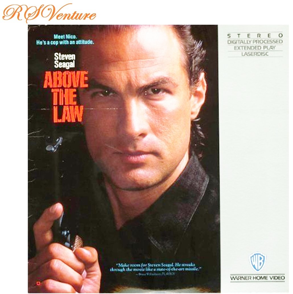 LaserDisc Film "ABOVE THE LAW"