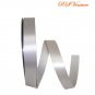 7/8 Inch Sterling Silver Satin Ribbon