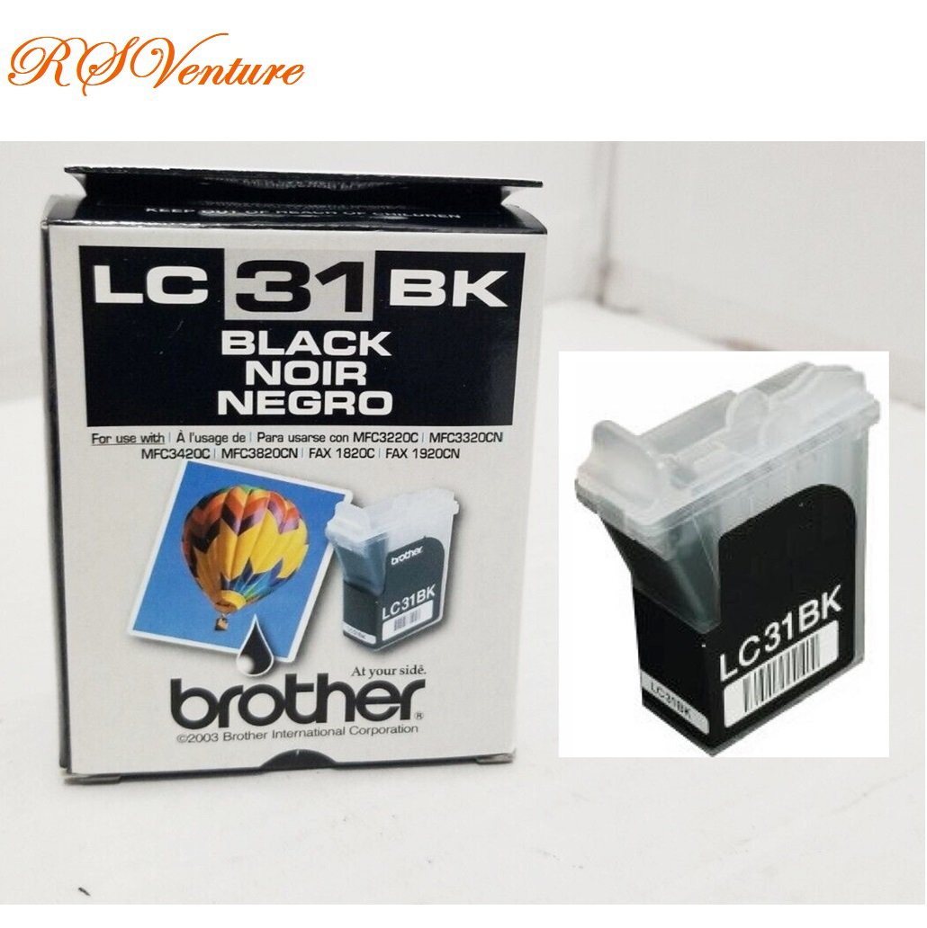 brother LC31BK Black Ink Cartridge