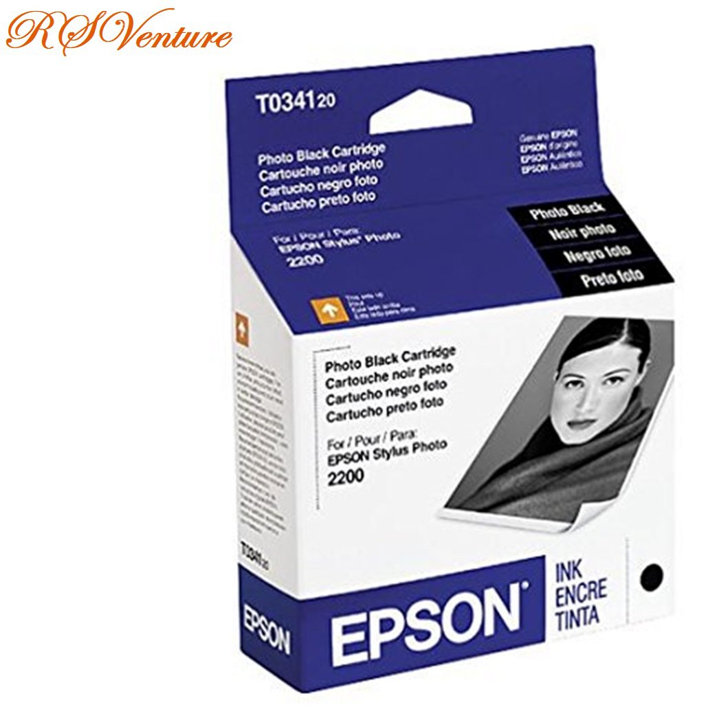 EPSON - T0341, T034120 Photo Black Ink Cartridge