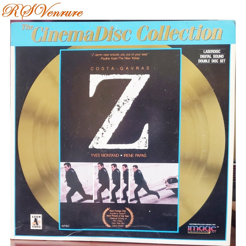 LaserDisc Film Costa Gavras "Z"