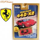 New Vintage Tyco '90s Magnum 440-X2 Ferrari F40 (RED) slot car