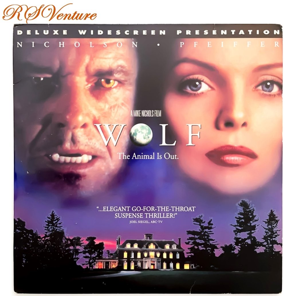LASERDISC Movie "Wolf"