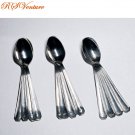 Vintage INOX SAF Italian Espresso Spoons