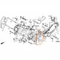 Honda CBR600RR Frame Guard Mat
