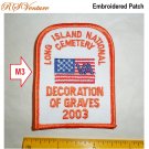 Buy one get one FREE, 2003 Decoration of Graves Patch