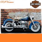 Vintage Maisto 1962 Harley Davidson FLH Duo Glide Motorcycle