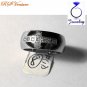 Titanium Ring with Rhinestones Size 8