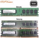 3GB of RAM - 1GB Qimonda & 2GB Samsung