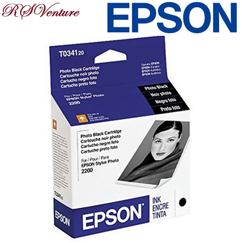 EPSON - T0341, T034120 Photo Black Ink Cartridge