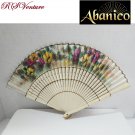Vintage Abanico Handheld Folding Fan #5