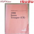 Vintage Factory Original Isuzu Trooper workshop manual