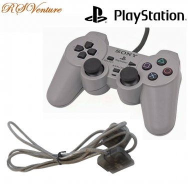 Playstation PS1 Controller & Extension Cable