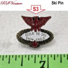 Buy 1 get 1 FREE, New Vintage Grey Rocks Ski Pin Buy 1 get 1 FREE, New Vintage Grey Rocks Ski Pin