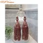 4pcs. Curtain, Accent, Decorative Key Tassel