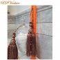 4pcs. Curtain, Accent, Decorative Key Tassel