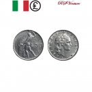 Vintage 1975 Italian Lira Coin L.50